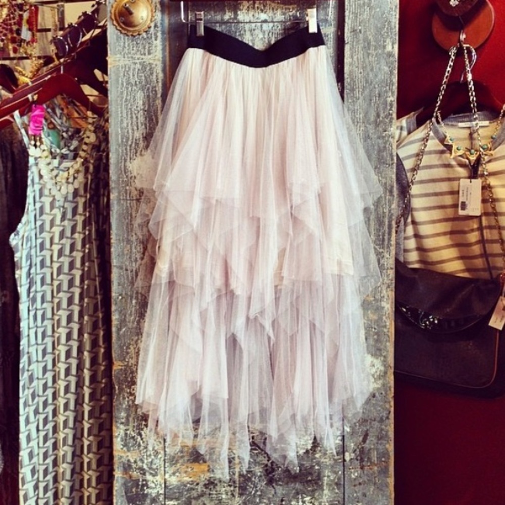 Alythea tulle pink skirt